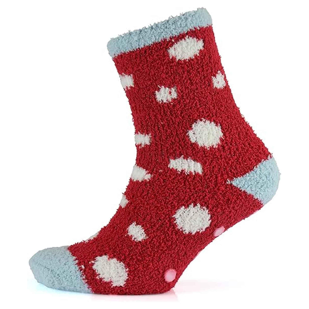 4-pairs-ladies-christmas-slipper-socks-non-skid-gripper-soles-winter-stocking-filler-gift-festive-rudolph-penguin-designs-sock-stack-socks-1179007342 - Bobobiy