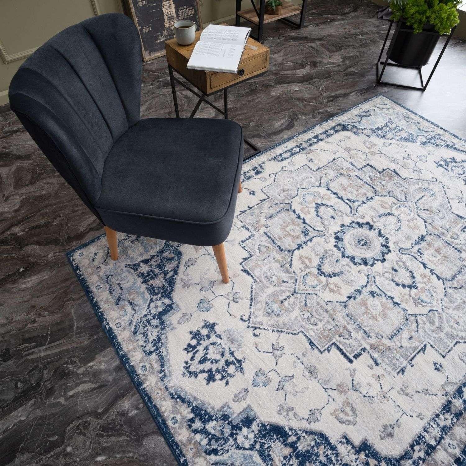 4000MontanaVintageNavyRugs-5 - Bobobiy