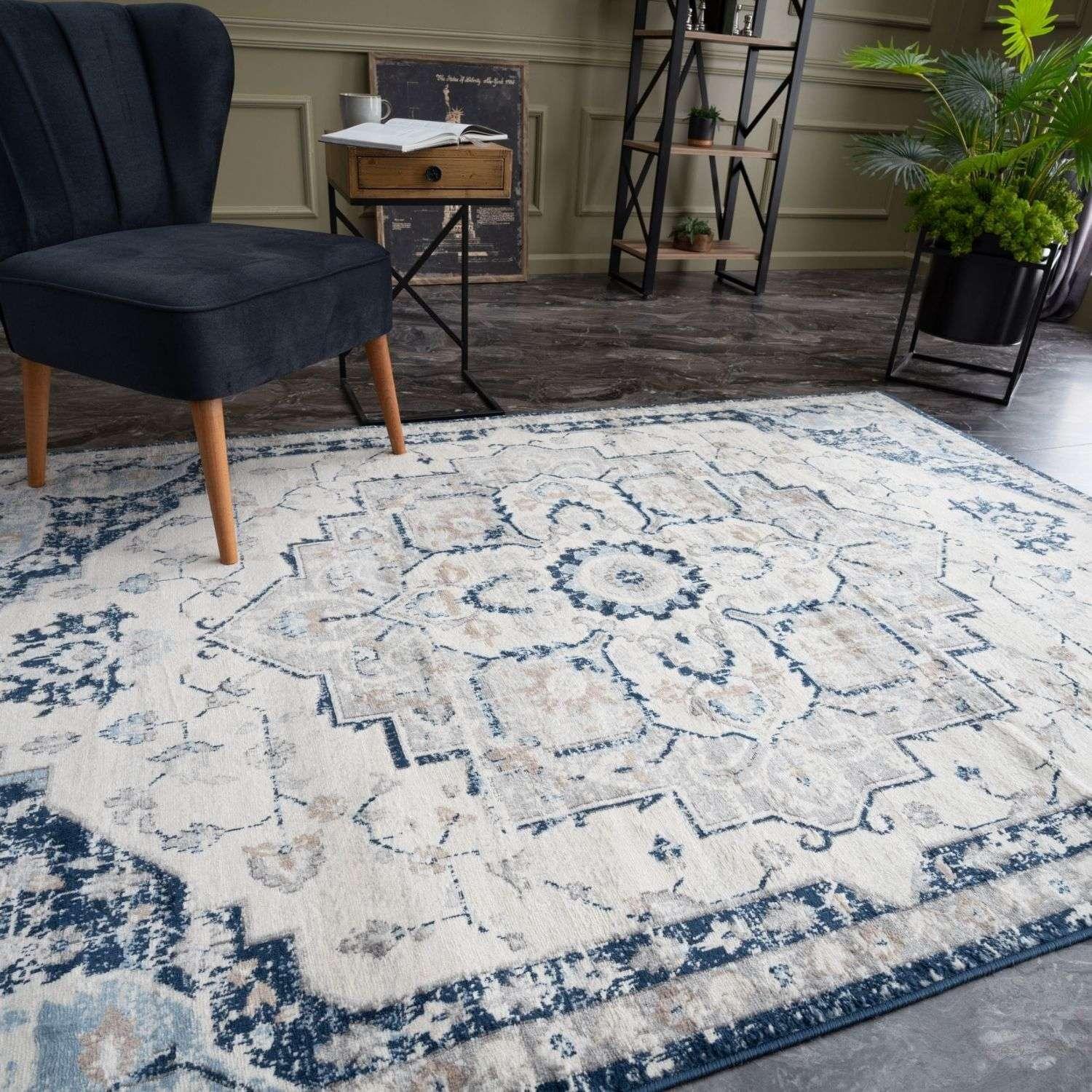 4000MontanaVintageNavyRugs-7 - Bobobiy