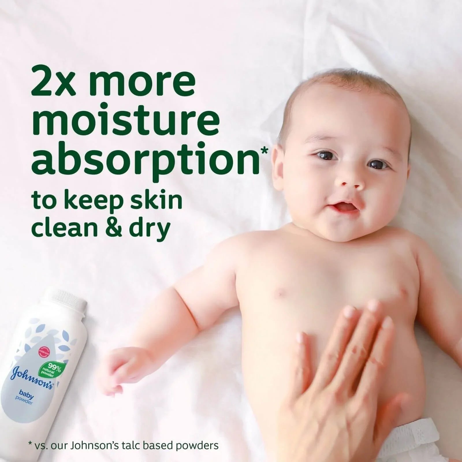 Johnson's Baby Powder Natural 200g