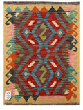 Maimana Afghanistan Kilim Rug - 84 x 61 cm - Handmade