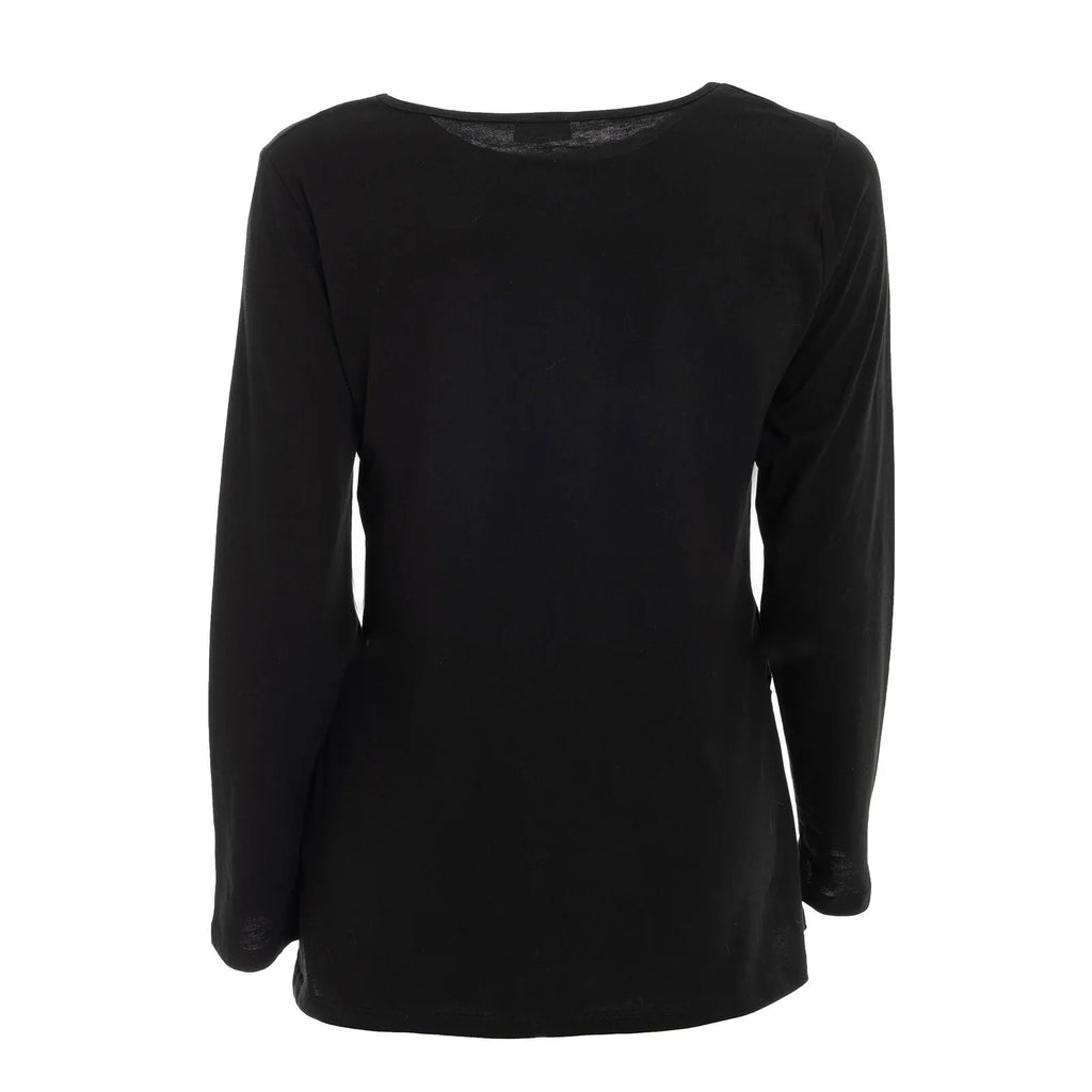 baby mom Short Sleeve Maternity Tshirt - Black