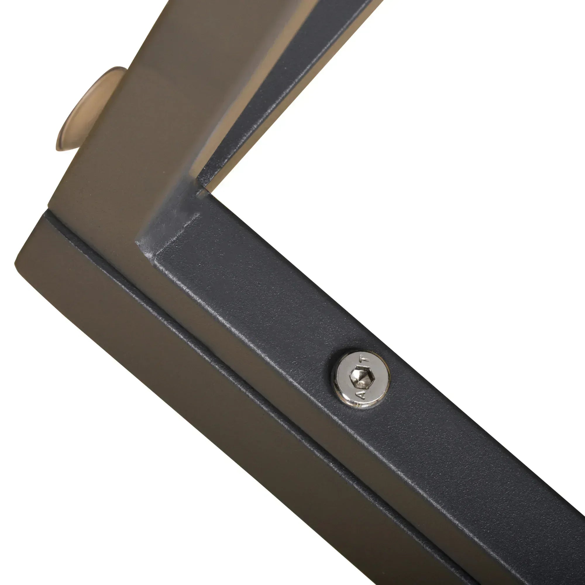 5 Pieces Outdoor Patio Furniture Set, Sofa Couch with Glass Coffee Table, Cushioned Chairs and Aluminum Tube, for Balcony Garden Backyard, Grey - Bobobiy