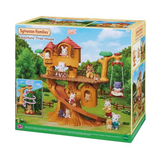 Sylvanian Families Adventure Tree House Toy Playset for Ages 3 and Up