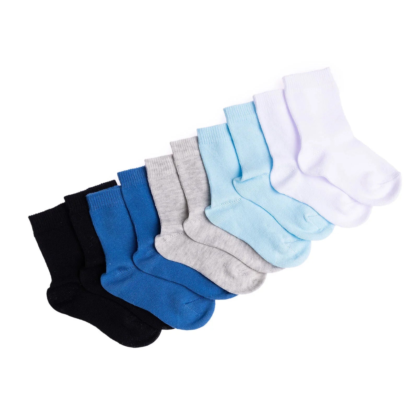 HelloBaby Baby Boy Socks 5 pcs - Blue