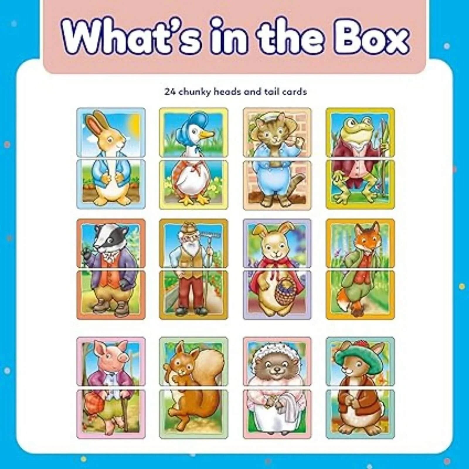 Orchard Toys Peter Rabbit Heads & Tails Game