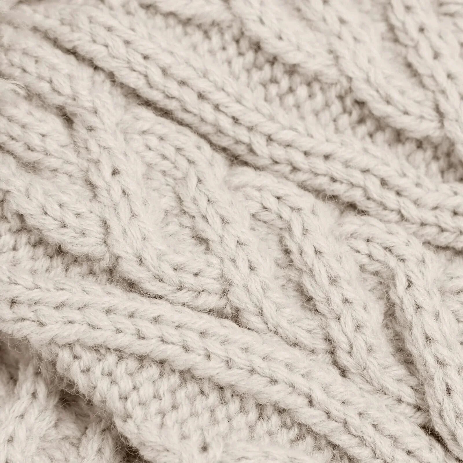 HelloBaby Unisex Beanie - Ecru