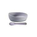 Vital Baby Nourish Silicone Suction Bowl Set - Dusky Mauve - Bobobiy