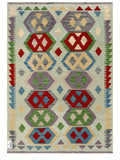 Maimana Afghanistan Kilim Rug - 147 x103 cm - Handmade