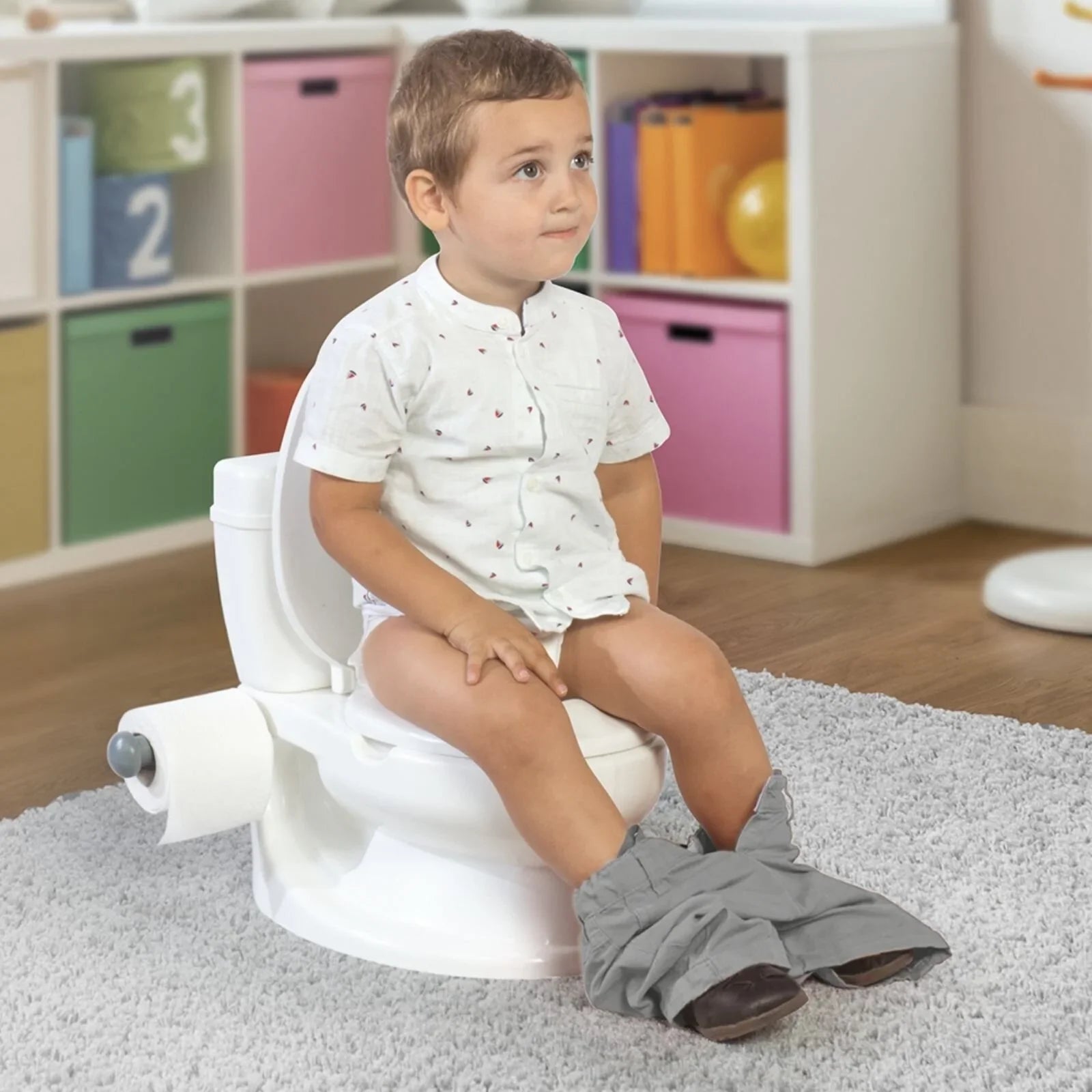 Dolu Educational Baby Potty 18+ months - White