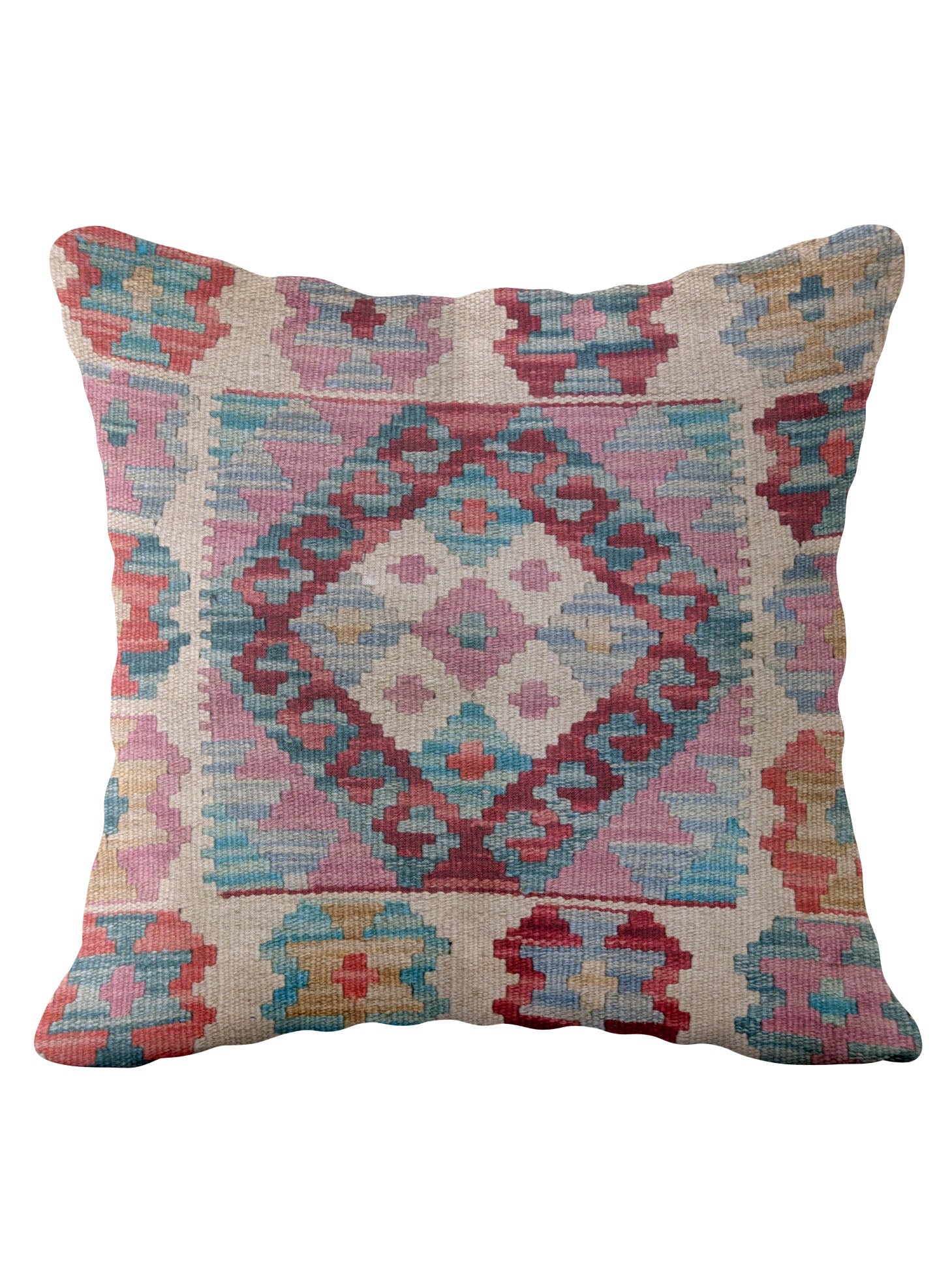 Afghan Kilim Cushion Cover - 45 x 45 cm - Handmade