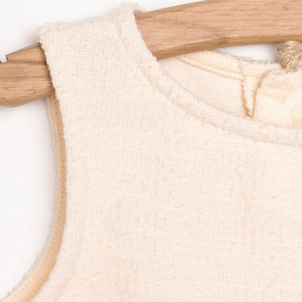 HelloBaby Baby Girl Dress - Ecru