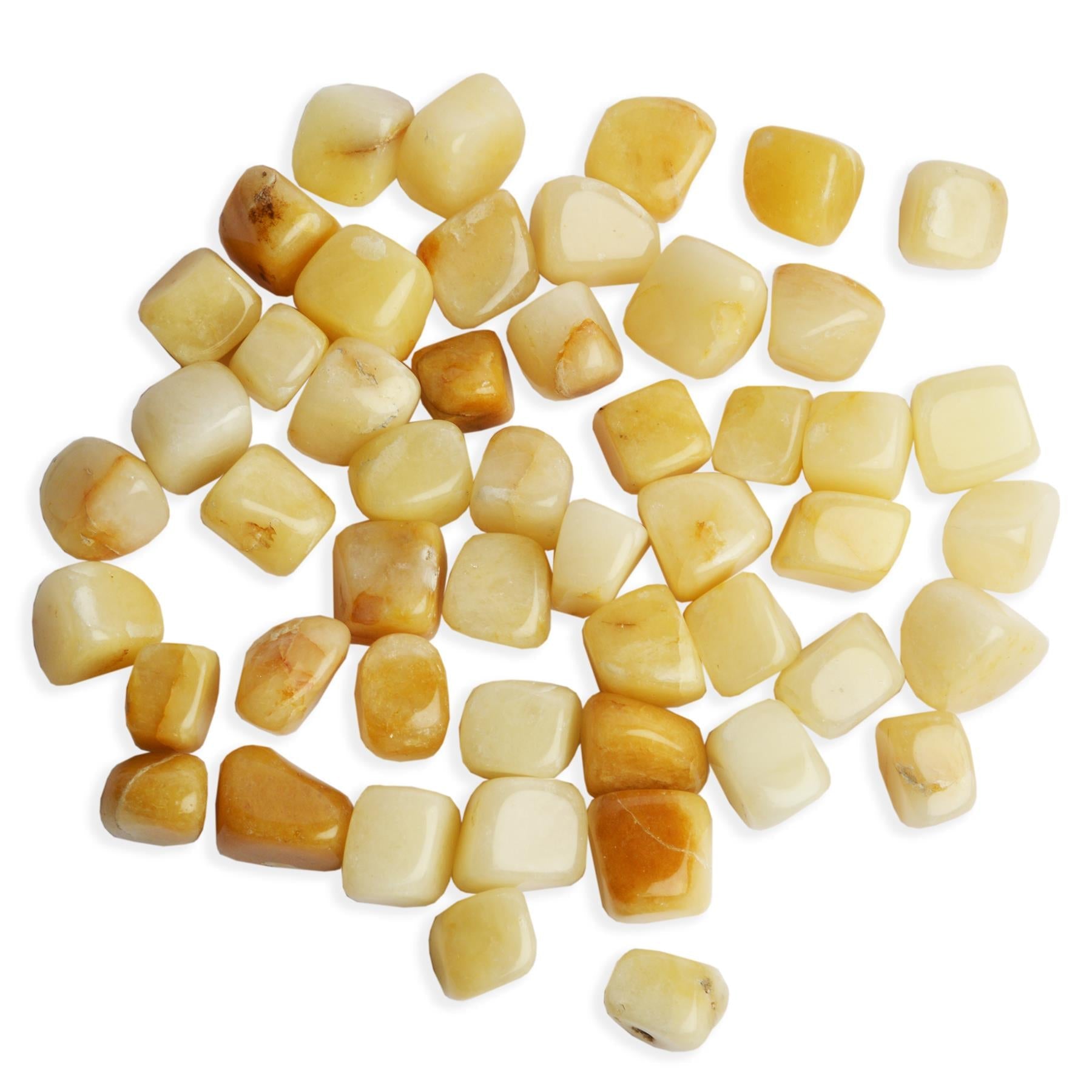 Yellow Aventurine Tumbled Quartz Gemstone 2-3cm (single)