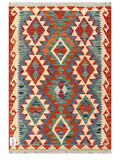 Maimana Afghanistan Kilim Rug - 124 x 84 cm - Handmade