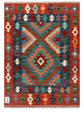 Maimana Afghanistan Kilim Rug - 123 x 88 cm - Handmade