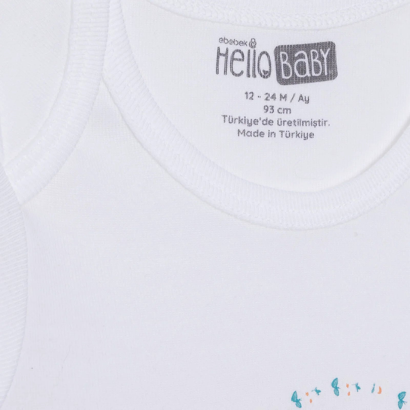HelloBaby Long Sleeve Body - Ecru