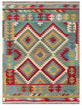 Maimana Afghanistan Kilim Rug - 198 x150 cm - Handmade