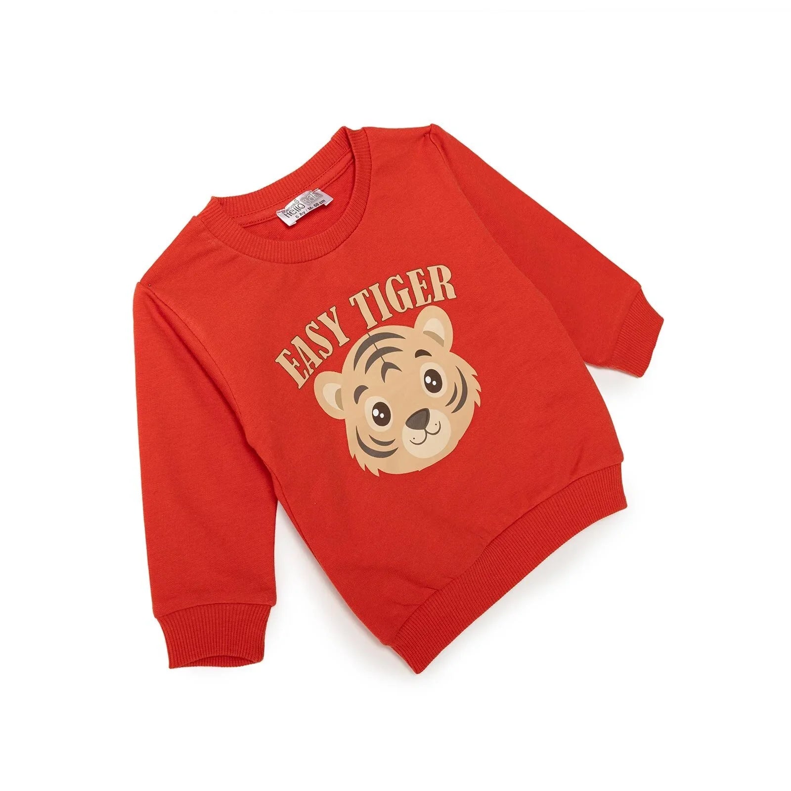 HelloBaby Basic Baby Boy Sweatshirt - Red