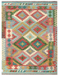 Maimana Afghanistan Kilim Rug - 199 x152 cm - Handmade