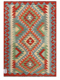 Maimana Afghanistan Kilim Rug - 122 x 85 cm - Handmade