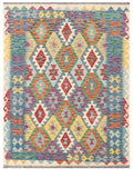 Maimana Afghanistan Kilim Rug - 206 x158 cm - Handmade