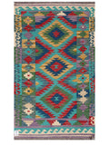 Maimana Afghanistan Kilim Rug - 153 x89 cm - Handmade