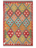Maimana Afghanistan Kilim Rug - 153 x100 cm - Handmade
