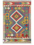 Maimana Afghanistan Kilim Rug - 152 x98 cm - Handmade