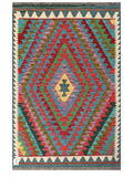 Maimana Afghanistan Kilim Rug - 155 x98 cm - Handmade