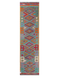 Maimana Afghanistan Kilim Runner - 285 x 74 cm - Handmade