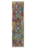 Maimana Afghanistan Kilim Runner - 292 x 77 cm - Handmade