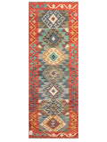 Maimana Afghanistan Kilim Rug - 208 x75 cm - Handmade