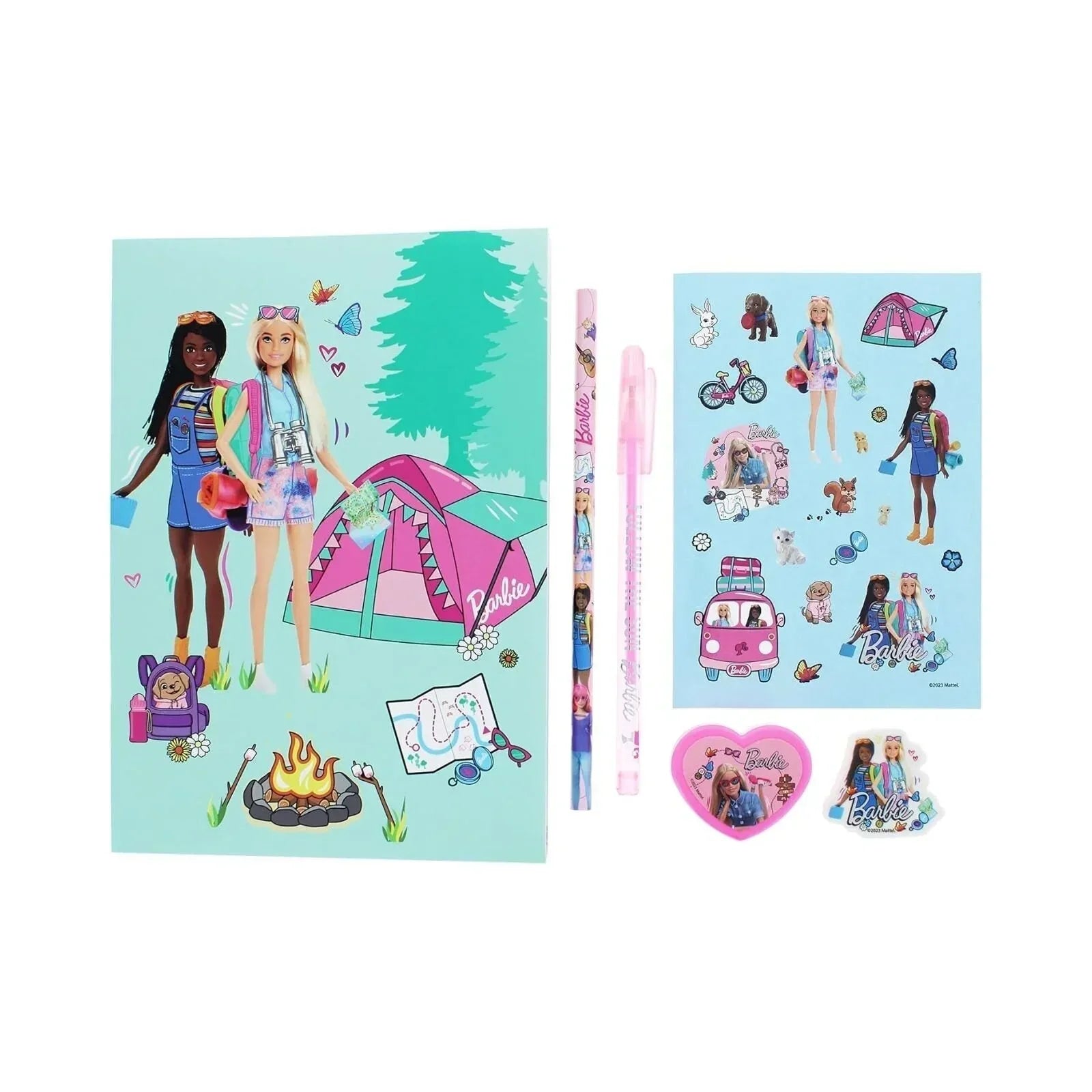 Barbie Super Stationery Set - Bobobiy