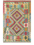 Maimana Afghanistan Kilim Rug - 158 x103 cm - Handmade