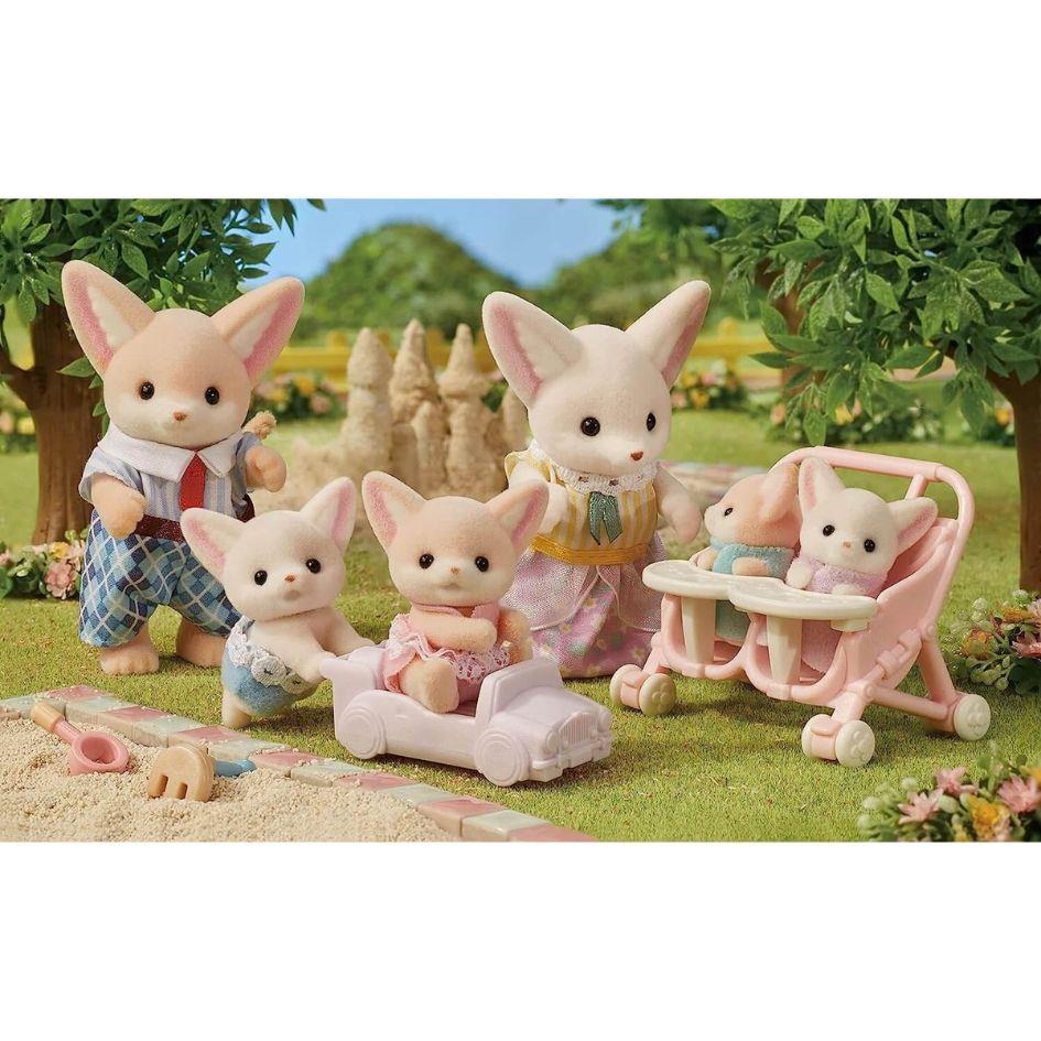 Sylvanian Families Fennec Fox Family Toy Playset for Ages 3 and Up