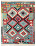 Maimana Afghanistan Kilim Rug - 202 x152 cm - Handmade