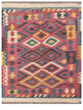 Maimana Afghanistan Kilim Rug - 199 x155 cm - Handmade
