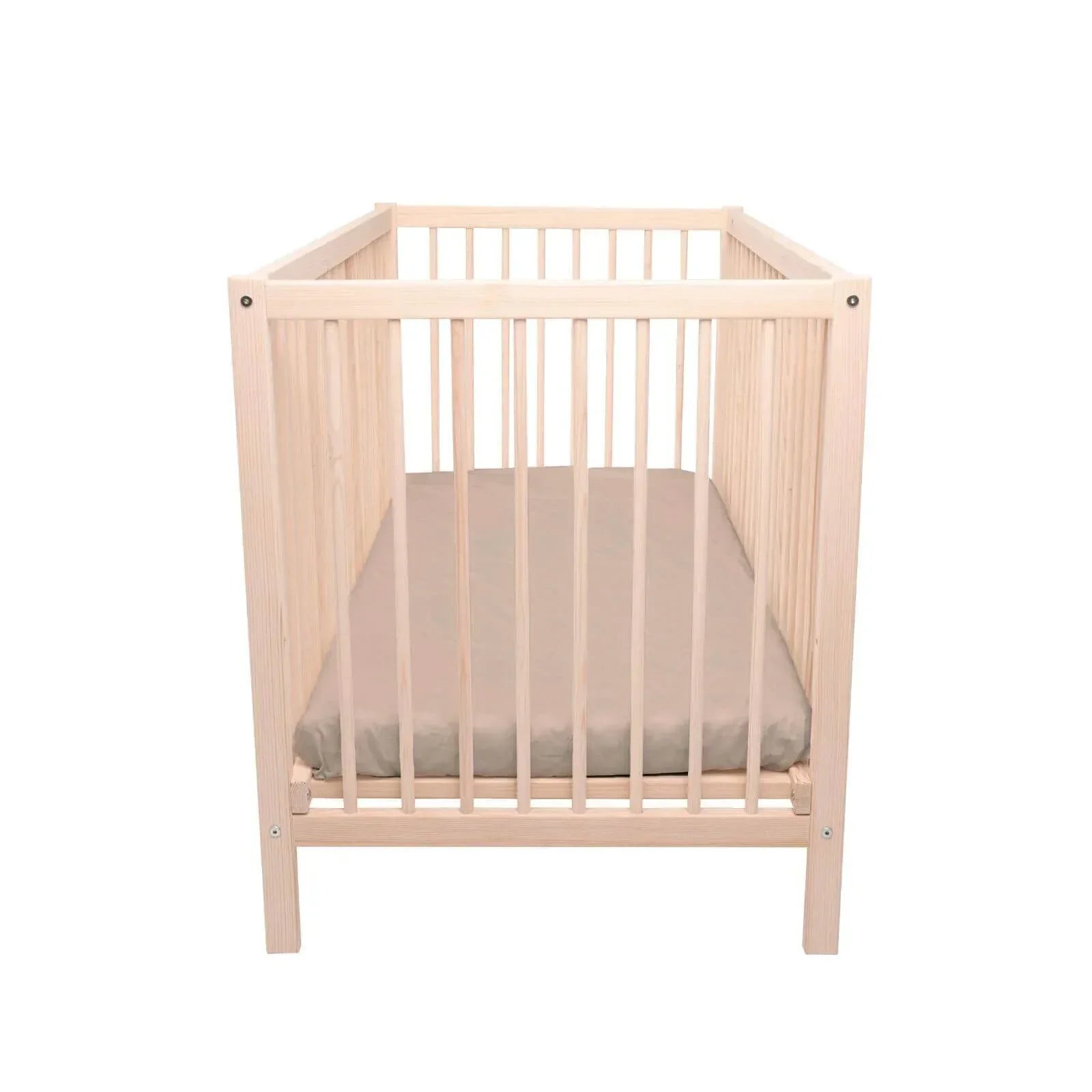 Kukka Natural Wood 2-Level Cot 70x140 - Bobobiy