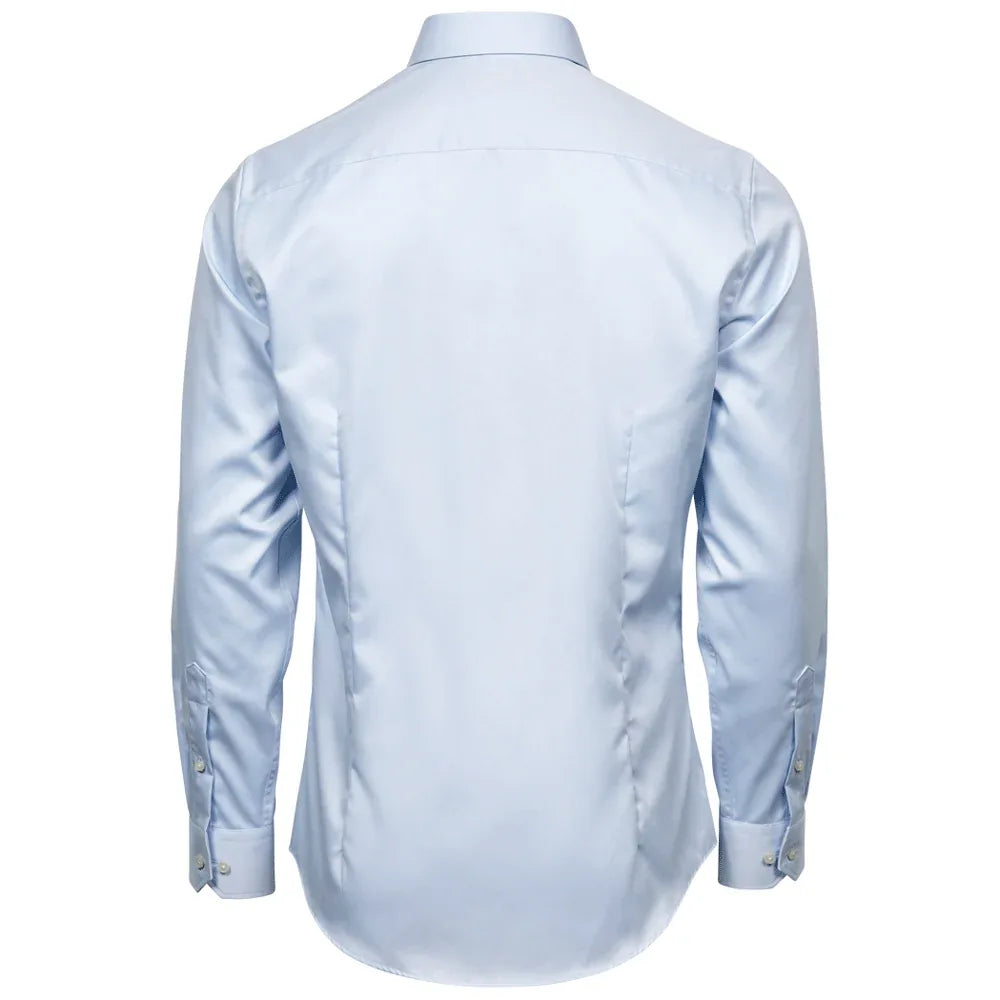 Tee Jays 4020 Luxury Comfort Fit Long Sleeve Oxford Shirt - Bobobiy