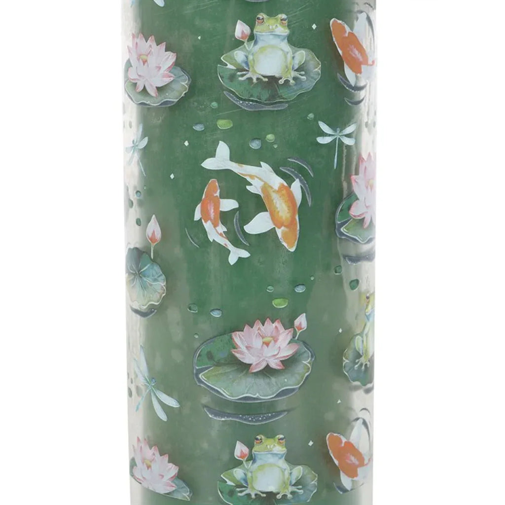 Pond Print Oriental Jasmine Tube Candle - Bobobiy