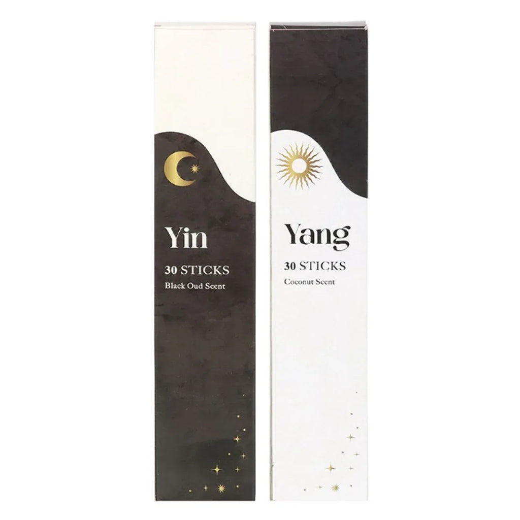 Set of 2 Yin Yang Incense Stick Packs - Bobobiy