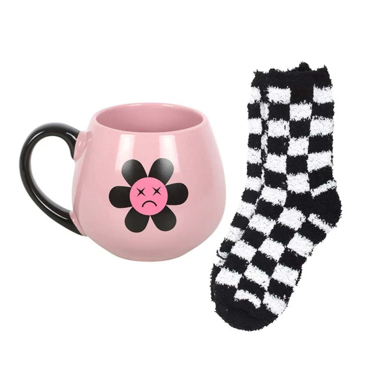 Sad Flower Mug and Socks Set - Bobobiy