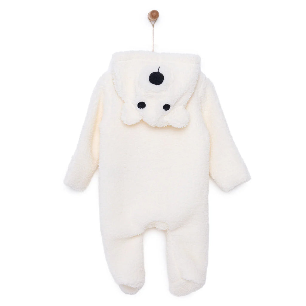 HelloBaby Newborn Unisex Baby Jumpsuit - Ecru