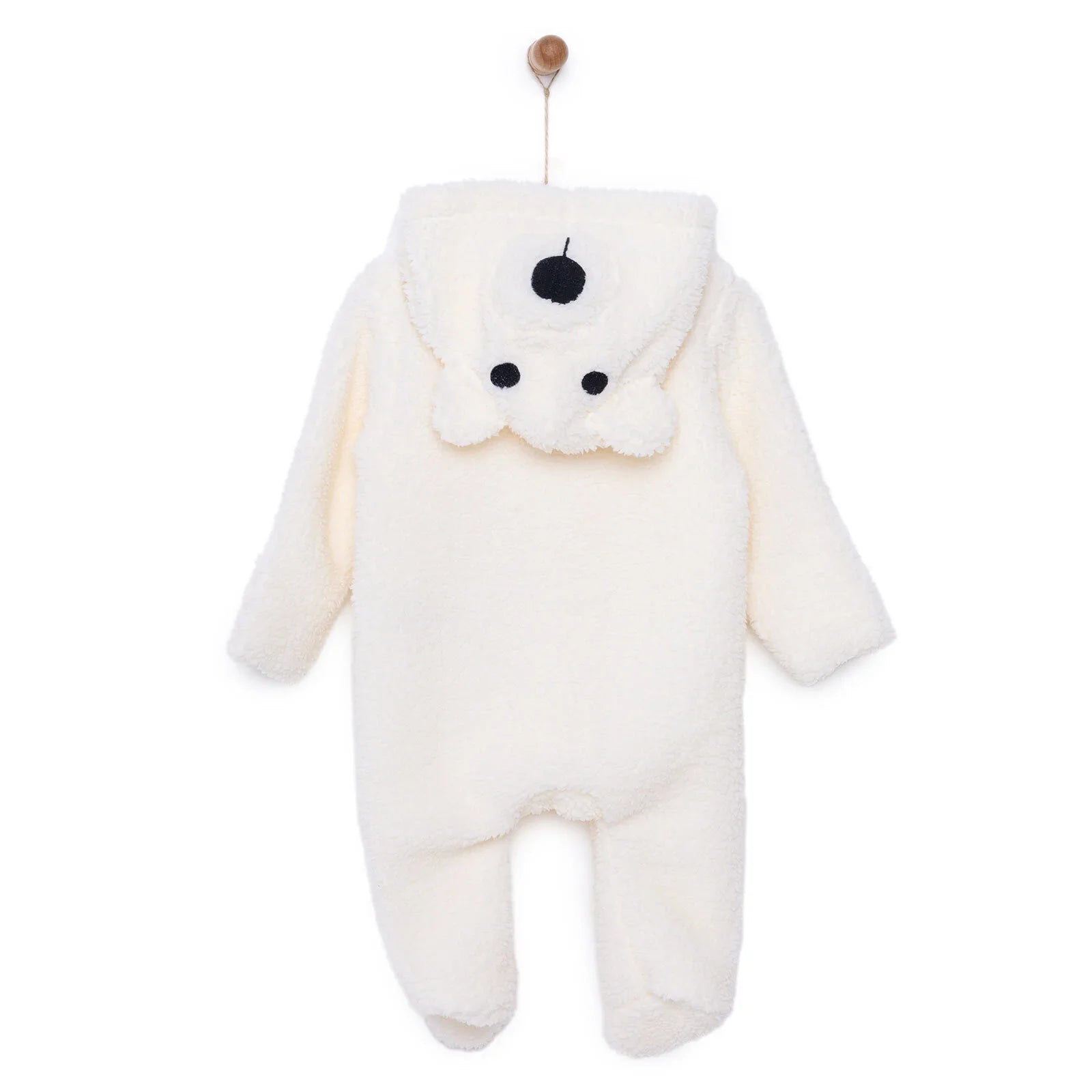 HelloBaby Newborn Unisex Baby Jumpsuit - Ecru