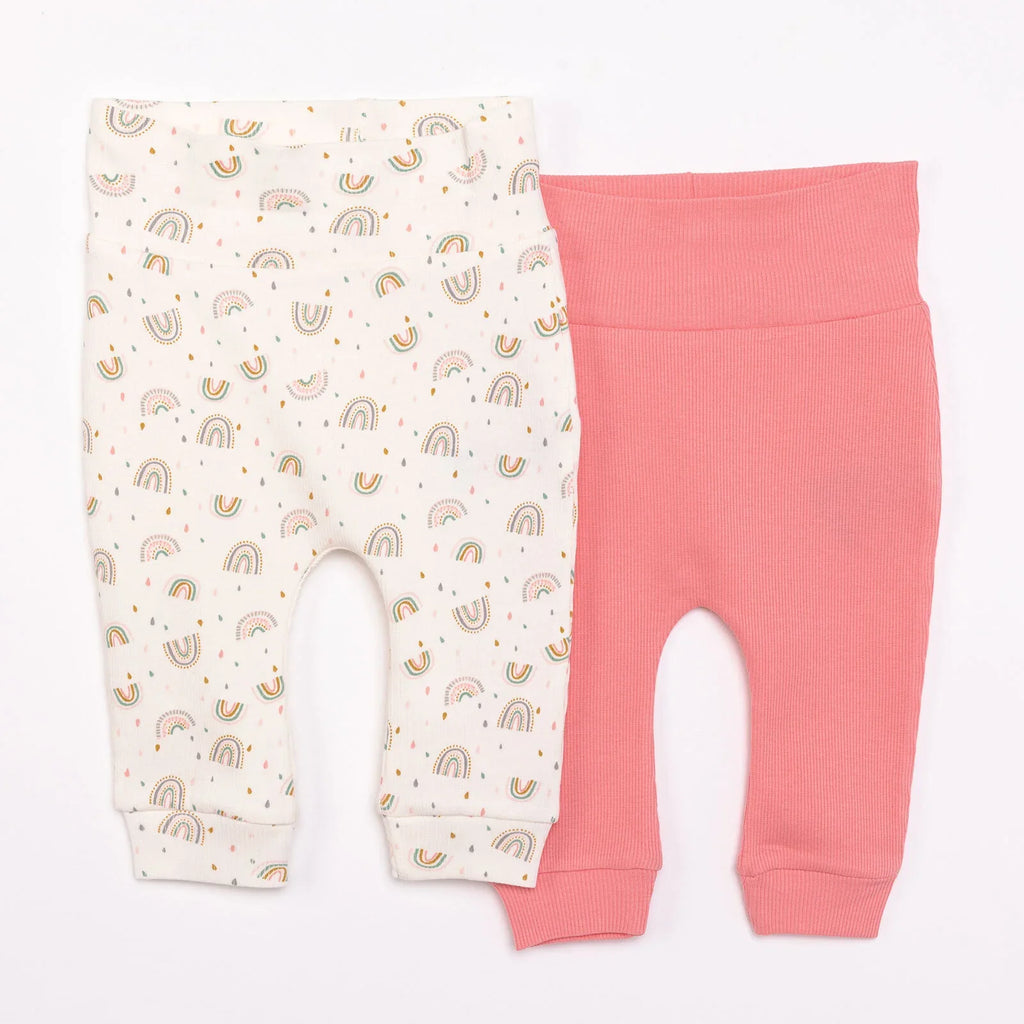HelloBaby Baby Girl 2pcs Leggings - Light Pink