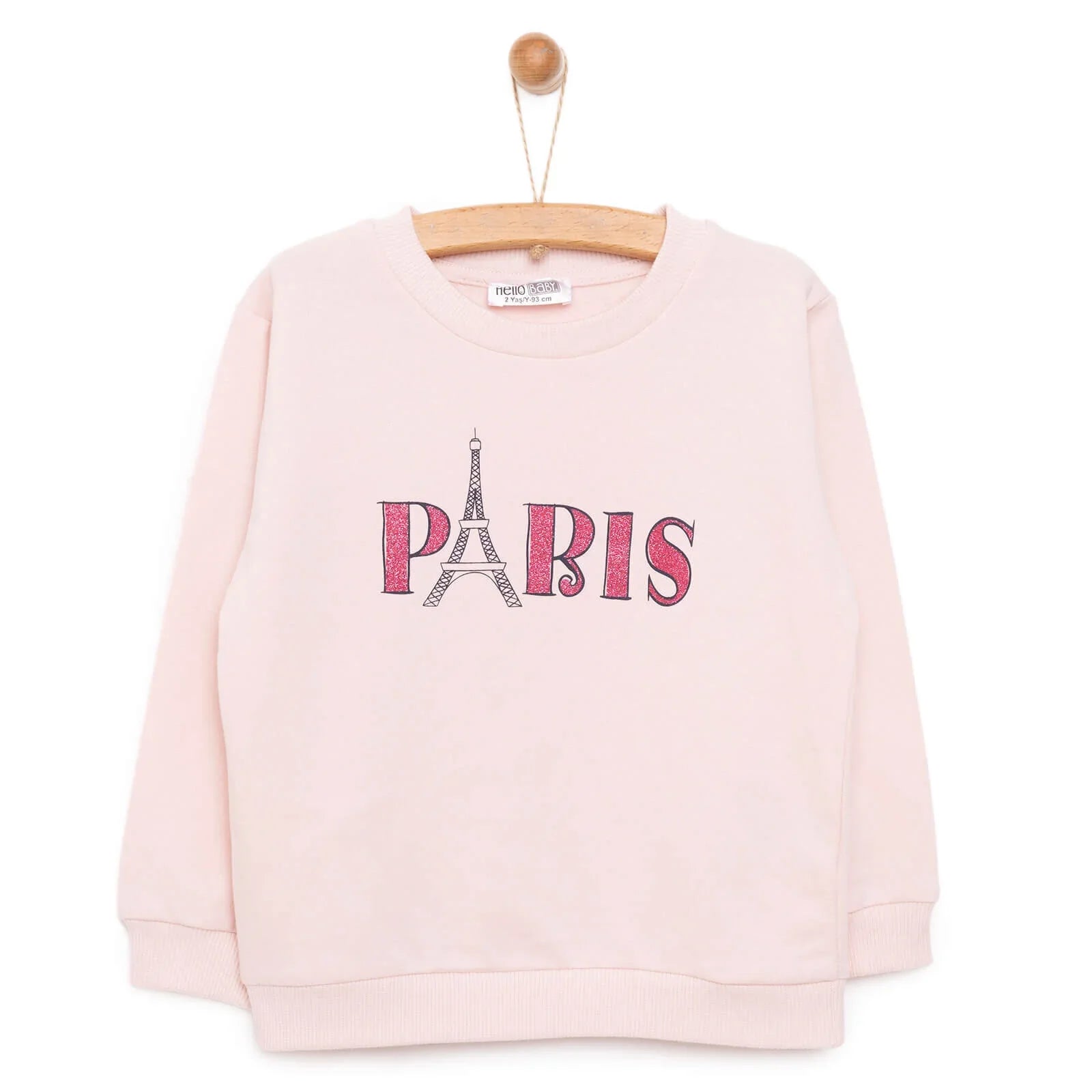 HelloBaby Baby Girl Sweatshirt - Pink
