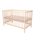 Kukka Natural Wood 2-Level Cot 70x140 - Bobobiy