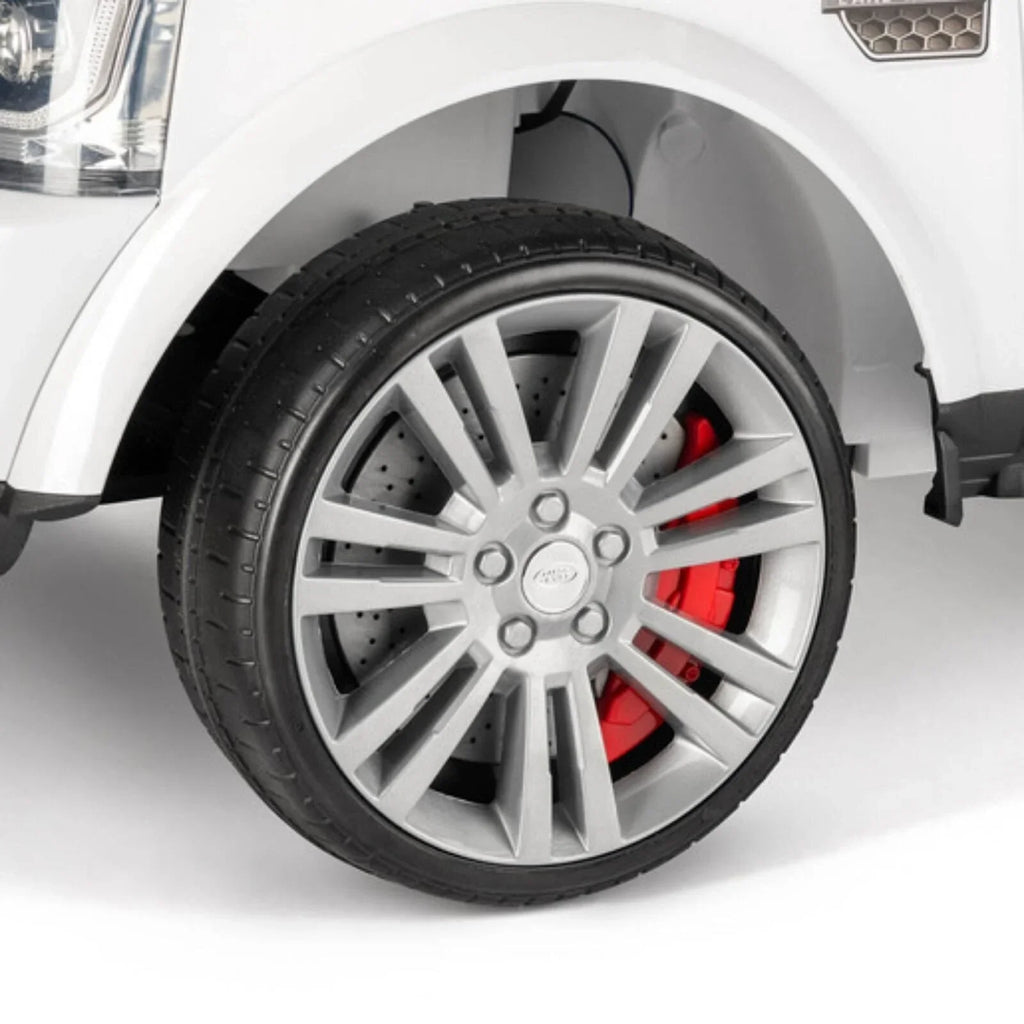 Xootz Landrover Discovery 12V Ride On Lithium - White