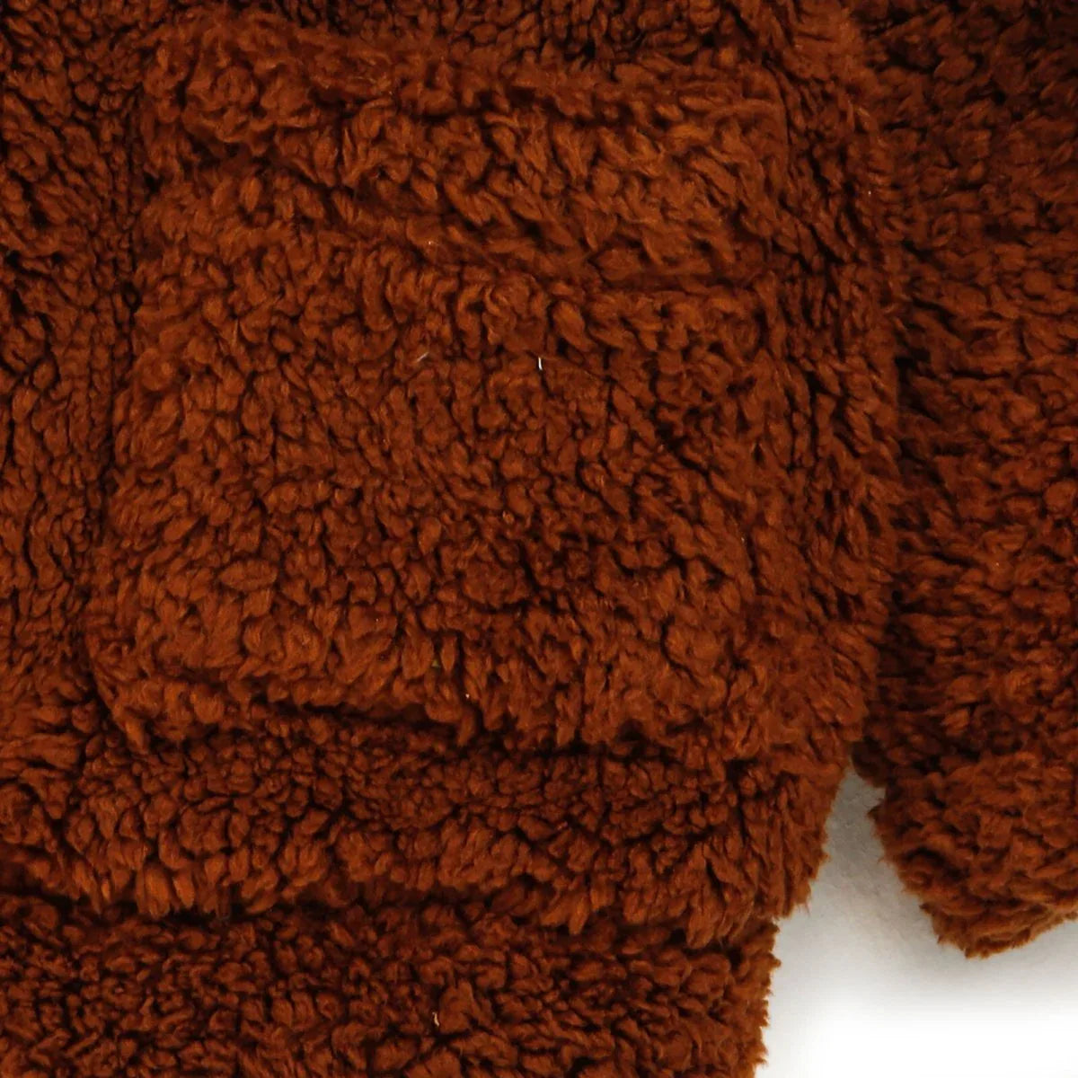 Tuffy Welsoft Plush Jacket - Brown - Bobobiy
