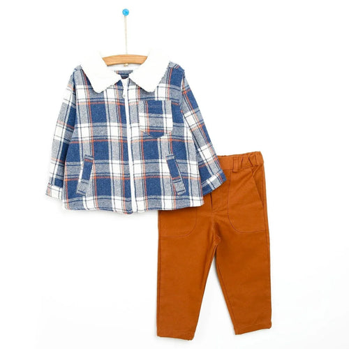 Bebecix Shirt- Pants - Brown - Bobobiy